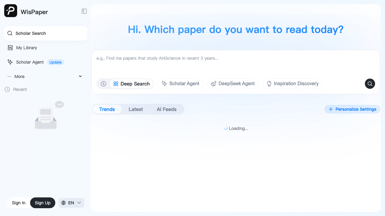 WisPaper screenshot
