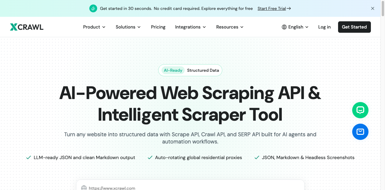 XCrawl screenshot