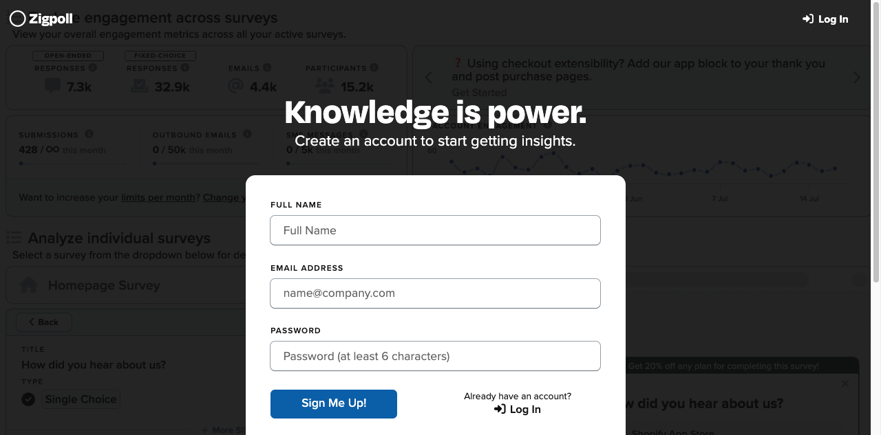 Zigpoll screenshot